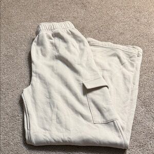 No Boundaries Cream Cargo Pants